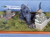 Godzilla Diorama