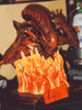 Flaming Alien